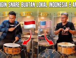 Drum Snare Kayu Lokal Kini Naik Pamor Di Studio Rekaman Indie